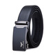 Falamaone Men's Leather Belt Genuine 2025 New Luxury Brand International Valentine Day Negocios de alta gama Belt Belt Birthday Gift PD829 Color de armas [Versátil Casual de negocios] 120 cm [Embalaje de caja de regalo de alta gama]