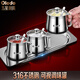 Olodo 316 stainless steel kitchen seasoning shaker salt shaker seasoning box seasoning utensils seasoning bottle seasoning bottle seasoning box 316 seasoning jar 1 pack 304 spoons 500ml