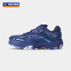 Victor (Victor) Victory A362JR Neue Profi -Badminton -Schuhe für Jugendliche und Kinder Leichter Schock A362Jraf leuchtend weiß/tiefe Prince Blue 34 (210 mm)