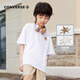 Converse匡威儿童装男童夏季新款中大童女童休闲T恤CNVN-TE-F723 正黑色 90 /52 【建议身高86-92cm】