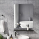 Anerya soft mirror wall sticker self-adhesive bathroom household acrylic full-body mirror bathroom face wash makeup mirror