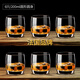 Lemeiya Bow and Arrow Round Whiskey Cup Household Cup Wine Glass Glass Beer Cup Spirit Glass Water Cup 200ml/6 Pack Round Wine Glass
