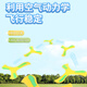 
Hanhan Paradise Children's Outdoor Toys Soft Boomerang Frisbee Luminous Glowing Three Leaf Round Park Children's Day Gift