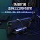 JSAUX is suitable for steam deck/oled/ROG docking station rog ally handheld docking station notebook accessories typec base hub base HDMI projection network port