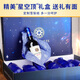 Botella original de Guixing French Bottle Imported Star Series Red Regalo de regalo, caja de vino tinto seco 750ml*6 regalo de mitad de etoto