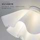 Grand View Garden (DGY) Cream Style Hauptschlafzimmer Deckenleuchte kreative Esszimmer Lampe einfache Blumenstudie Kinderzimmerlampe Guangdong Zhongshan Lampe 9735-Decken 35 cm-drei Farblicht