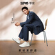 零度Zero【杨烁联名同款】轻量零感厚底西装小白鞋2025新款休闲板鞋男 S33536白色 41