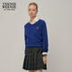 Teenie Weenie bear women's winter clothing V-neck college style casual commuter sweater pullover knit sweater women