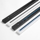 Soyada LED spotlight track light track strip 1 meter 1.5 meter 2 meter full set of thickened guide rail type boom guide rail strip 1.5 meters black (luxury thickened type)