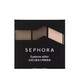 SEPHORA Eyebrow Master Portable Box, Warm Orange Brown, 1.2g*3 Special Offer