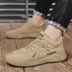Changxiang Huili Arbeitsschuhe Männer, die lange Zeit an Baustellen arbeiten, wasserdichte, gleitungsresistente, kräftig-resistente Arbeitsschuhe Frühlings- und Sommerarbeitsschutzschuhe Männer Khaki 39