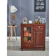 OUOETY solid wood tea bar machine European sideboard household European tea bar machine household European high-end living room integrated cabinet with disinfection 9902 European ice warm