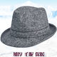 Changyin Autumn and Winter Men's Top Hat British Retro Jazz Hat Outdoor Dad Warmth Middle-aged and Elderly Spring and Autumn Old Man Hat Men's Fine Wool Black 59cm
