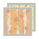 Everything Lisang Silk Silk Scarf Women's Double-sided Extra Colored Scarf 88cm Gift to Mom Youlan Dictionary