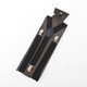 Luanzi Männer und Frauengurt Clips für elastische Träger für Hose schwarze Antiball-Elastizität Overalls Clips Deep Blue Hosen Clips 120-175 cm