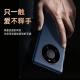 正件 适用华为mate60手机壳保护套 Mate60翻盖智能高清视窗真素皮全包防摔男商务超薄防摔壳皮套