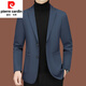 Pier Cardin Casual Suit Men 2025 Nouveau costume pour hommes Single d'âge moyen printemps et manteau d'automne Slim Dad Top 大类 ZJ9889 190 / 3XL