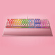 Razer Black Widow Spider V3 Fantasy Color Mechanical Keyboard Wired Keyboard Game Keyboard 104 Key Wrist Rest V3 Pink Crystal Green Axis (with Wrist Rest)