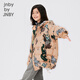 Jnby by Jnby [Jiangnan Buyi Children's Clothing] Jacket de invierno Down Down Long-Long-Long Lindo estampado para niños, niñas y niños 1NBC12690 690 Polvo misceláneo 140 cm