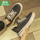 Senma (Senma) Chaussures masculines 2025 Summer Sports en cuir respirant et chaussures de cuir décontractées Chaussures de travail polyvalent à la mode pour hommes Martin Chaussures pour hommes Mi Hei - amélioré 44
