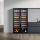 Bacchus wine cabinet double door 150 bottles thermostatic cabinet commercial household tea champagne whiskey ice bar cabinet embedded wine storage living room refrigerator villa four temperature - full iron shelf - beverage ice bar style 416L