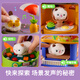 mimiworld儿童贪吃萌宠猫咪罐头塔仿真小猫咪过家家玩具3-6岁女孩生日礼物