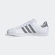 
Adidas Clover Casual Shoes for Men and Women Official Website COAST STAR Low Top Retro Sports Shoes EE6196 White Gray 36.5
