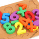 Zhongchong Kindernummer Mutter Erkennung früh Bildung Handschützer Spielzeug Aufklärungsblockblocks 26 Englische Buchstaben Kinderpuzzle Kognitive Board-F18