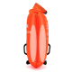 Citoor double airbag swimming float large buoyancy swimming bag waterproof bag rafting bag can be stored thickened orange 28L