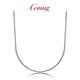 GsunG platinum necklace women's PT950 snake bone chain fashionable simple platinum necklace men's neck chain clavicle chain new style price by gram contact before shooting