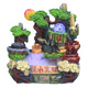 
Rockery Landscape Flowing Water Fountain Living Room Ornaments Mini Small Fish Tank Water Truck Circulating Water Alpine Bonsai Opening Gift Fog #12044 Flowing Water Makes Money