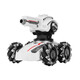 
Remote Control Tank Children's Toy Car Boy Electric Gesture Sensing 3 Hand Control Remote 6 Years Old Can Launch Water Bullet [White] Water Bullet Tank - Dual Remote Control