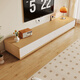Pashaman Log Style Style Massivholz TV-Schrank Schrank Aufbewahrungsschrank integrierter Wand Wohnzimmer Haushalt Einfacher Bodenschrank 6189y [Log Style Solid Wood] 2,4-Meter-TV-Schrank Designer Neues Modell