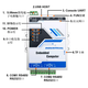 Sammeln Sie DLT645 DLT698 DLT614 -Meter -Daten in Modbus RTU TCP Protocol Gateway 1 Netzwerk 2 String 64 Daten sammeln DLT645