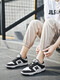 
New Balance men's shoes genuine N-line shoes men's air force number one board shoes men's sports casual shoes versatile couple's white shoes women 727 black and white 43