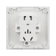 NVC Renshi Electric Over -Piece Sites Five -hole socket two -three plugs N02 white commodity screws need to be purchased by themselves
