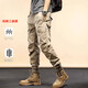 Jeep spirit work pantalon mince pantalon décontracté pour hommes 2024 TIES SPRING ET AUTOMNE SPORT Long Pantalon pour hommes Vêtements masculins haut de gamme 679 Black 36 recommandé 170-180jin [Jin est égal à 0,5 kg]