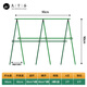 Jiu Thousand Valley Gardening Support Balcony Garden Plant Climbing Frame Bean Cucumber Frame Vegetable Support Frame Pipe Diameter 11mm7055