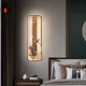 Junxin neuer chinesischer Stil Vollkupfer Wandlampe Schlafzimmer Nachttile Chinesische Stil Moderner Gangstreppe Leuchttiere Wohnzimmer Hintergrund Wandlampe B677/Ein Stil voller Kupfer Wandlampen-Rechts-Stil
