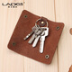 Sac clé pour la couverture de protection en cuir authentique pour hommes pour la couverture clés de la petite et simple de porte simple sac de clés de clés de rangement