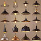 Loft Creative Single Head Iron Pot Deckel Einfache Restaurantlampe American Retro Nordic Industrial Style Bar Kronleuchter D5009 Weiß groß