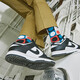 
Nike basketball shoes men's shoes DunkLowSB low-top sports casual shoes versatile and fashionable lightweight breathable skateboard shoes trendy products DD1391-100/Black and white panda 43
