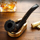 
LUBINSKI Rubinsky Metal Pipe Holder Single-Seater Pipe Base Single-Stock Pipe Holder YJA-12001