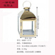 
Candlestick Candlelight Dinner European simple stainless steel light luxury candlestick ornaments golden silver windproof wind light romantic 6629 silver