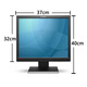 Lenovo/Dell/Samsung Gebrauchte Monitoranzeige 19 22 24-Zoll-Desktop-LCD-Computer-Überwachung Office VGA HDMI Hochdefinitionsbildschirm DELL 17-Zoll-positiver Bildschirm