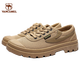 Western Region Camel 3522 Camel Camel 3522 Casual Anti-Slip Breathable Hiking Shoes Canvas Shoes Soft Sole Wear-Resistant Hiking Outdoor Authentic Labor Protection Shoes Men 43 Improved Liberation Shoes (Fashionable Model) x Kaki