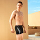 Yingfa (YINGFA) Boxer Swimming Bottoms Men's Adult Fitness and Casual Swimming Bottoms Comfortable Large Size Y3937-1 M (waist circumference 74-78 cm)