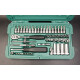 SATA 1/41/4-inch sleeve wrench 52-piece sleeve wrench set 09002 Auto repair fast small ratchet 4.5mm short sleeve-11303