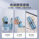 BADIGAO travel toiletry set, travel essential artifact, toothbrush, travel bag, toiletry bag, mouthwash cup, portable toiletry cup