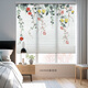 
Venetian blinds/folding curtains/Roman curtains Shangri-La curtains blinds Living room bedroom bay window floor-to-ceiling windows without shading 13571 Flower Fairy 1 piece
